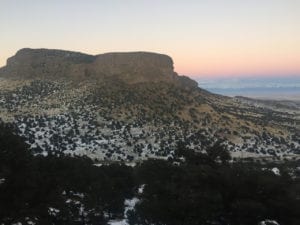 Natural Arch Mesa Sunset