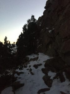 Natural Arch Colorado Snow