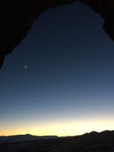 Natural Arch Colorado Twilight