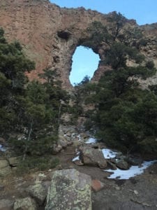 Natural Arch Colorado December