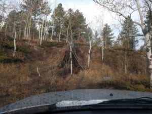 Sugarloaf Mountain Colorado Teepee Structure