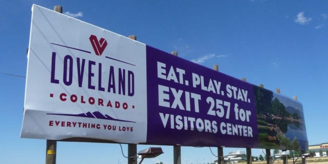 Loveland Colorado Billboard