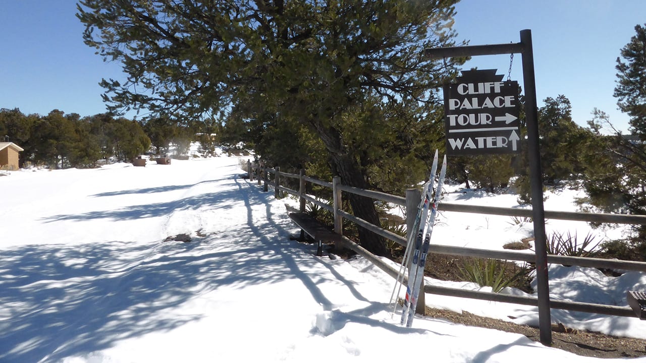 Mesa Verde Cliff Palace Cross Country Ski Tour