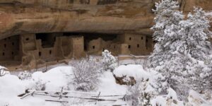 Mesa Verde Spruce Tree House Snow