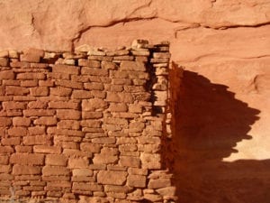 Canyons Ancients Sand Canyon Trail Saddlehorn Closeup