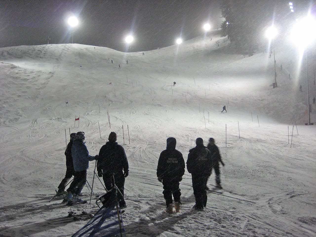 Howelsen Hill Ski Area Night Skiing