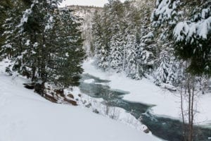 Snowshoeing Vallecito Creek