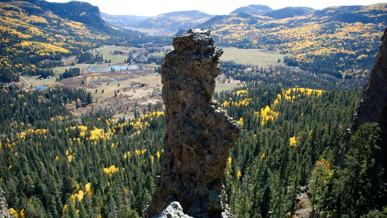 Wolf Creek Pass Overlook San Juan River Valley