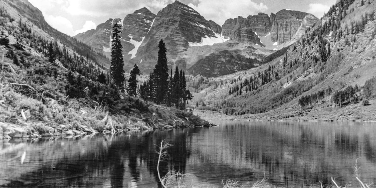 Maroon Bells Snowmass Wilderness Colorado Nature