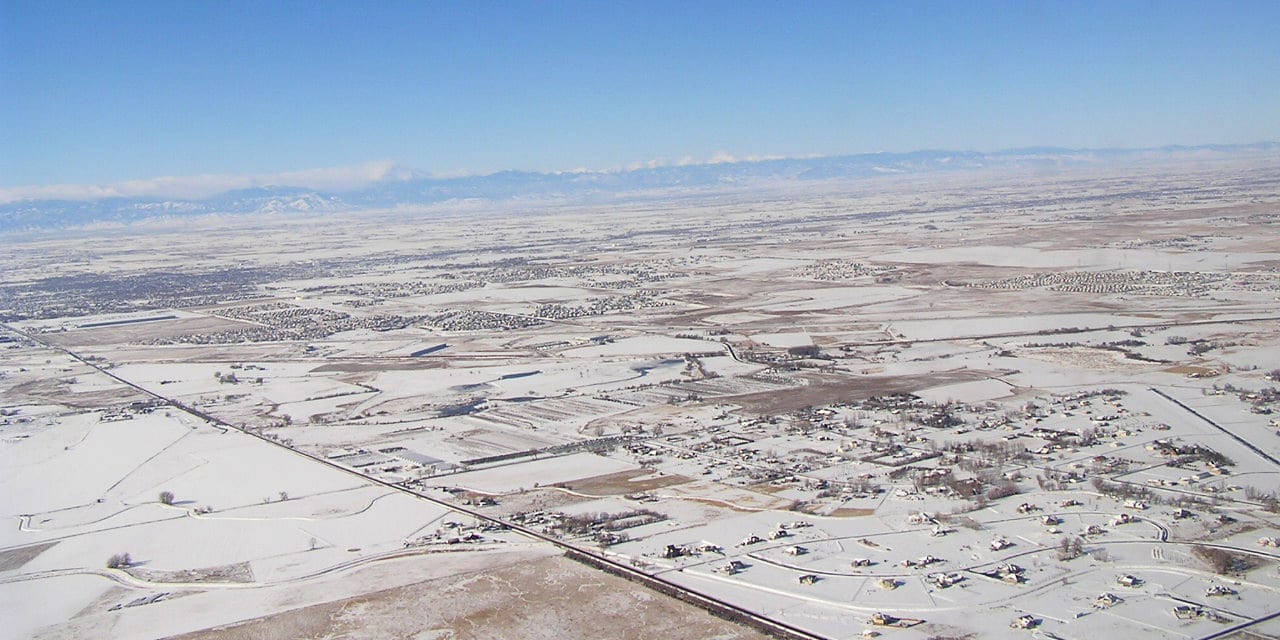 Brighton Colorado Aerial View