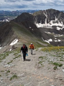 Handies Peak Wilderness Study Area Hiking