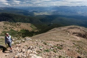 Mount Elbert Hike Upper Arkansas River Valley View