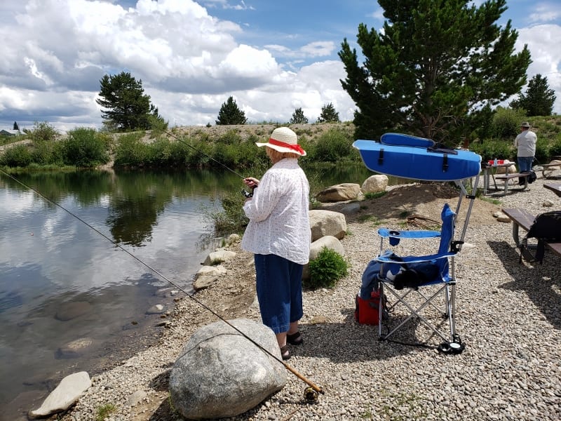 Fishing Fairplay Beach South Park Colorado