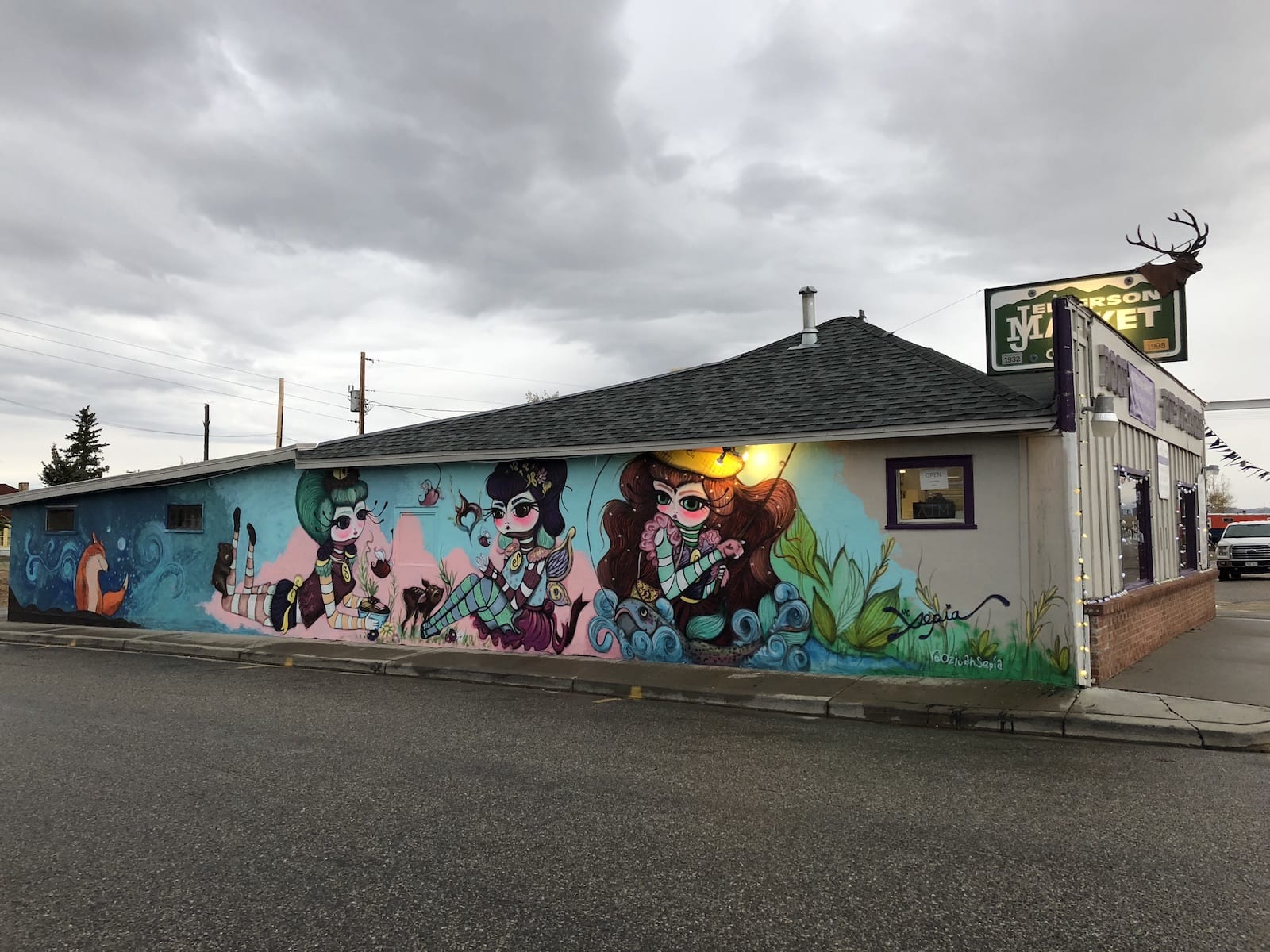 Jefferson Colorado Mural General Store