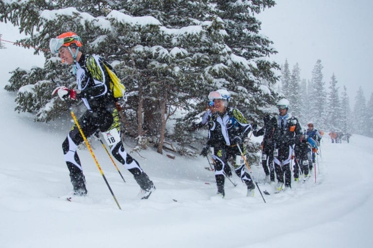Audi Power of Four Ski Mountaineering Race Aspen, CO Winter Ski