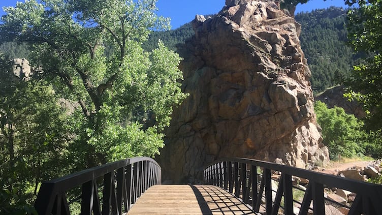 Boulder Creek Path Hiking Boulder Colorado