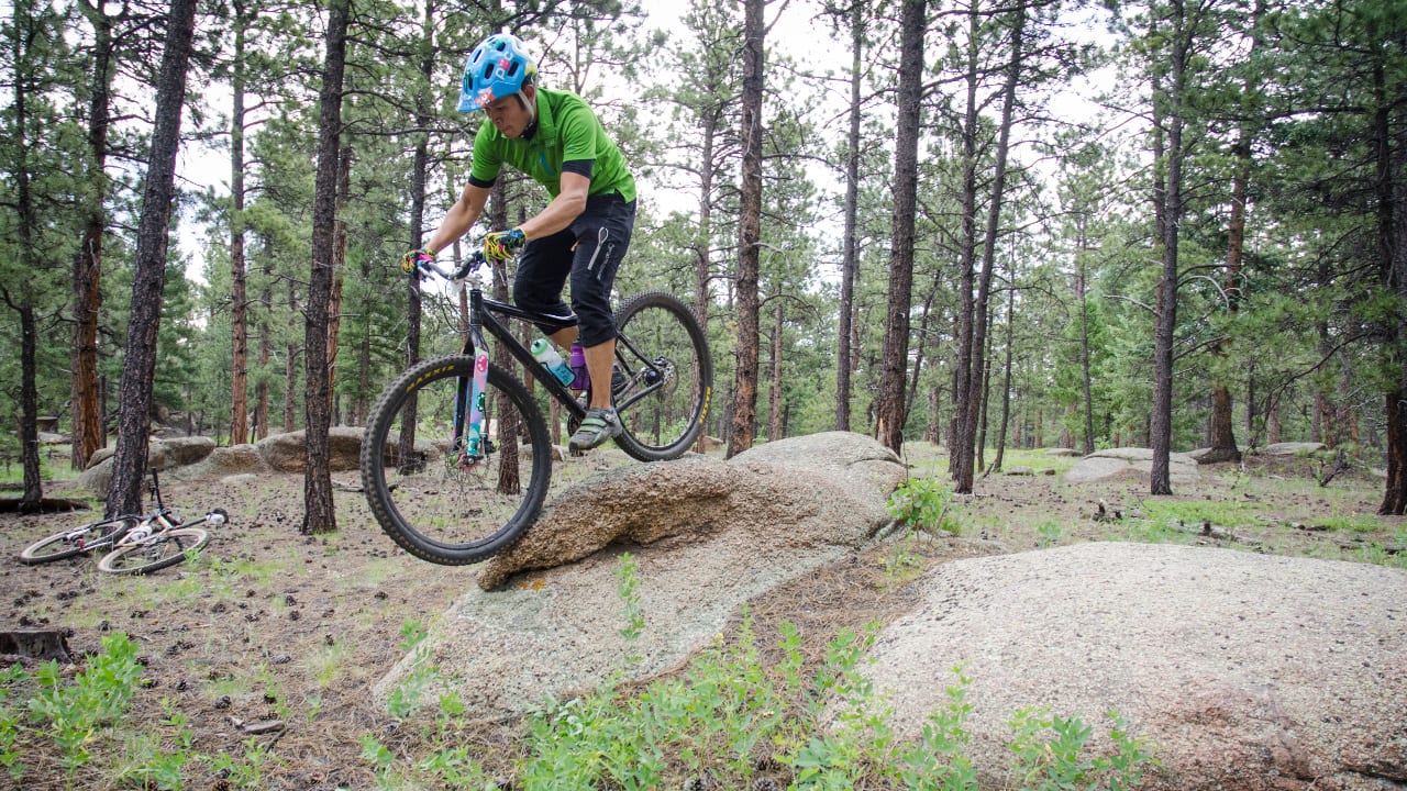 Mountain Biking Buffalo Creek Pine Colorado