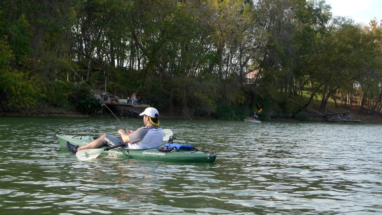 Colorado River Fishing Kayaking