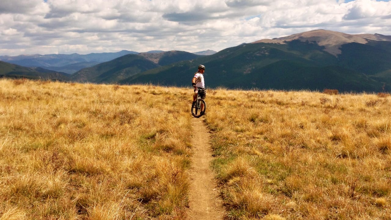 Biking Doctor Park Crested Bute Colorado