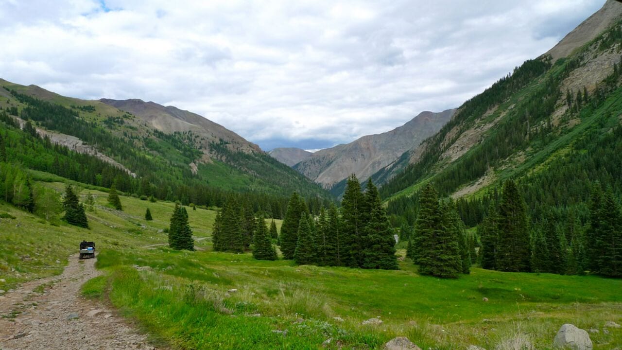 Engineer Pass Off-Road Jeep Lake City Colorado