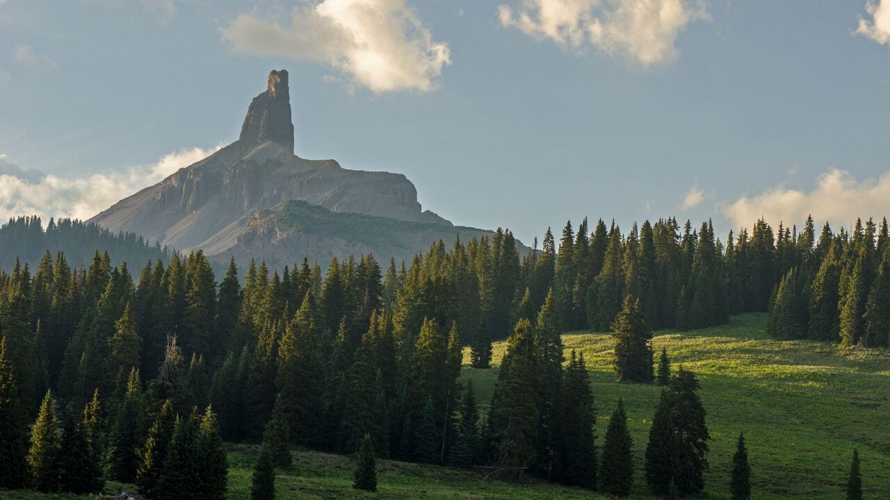 Lizard Head Pass Off Road Jeep Trail Colorado