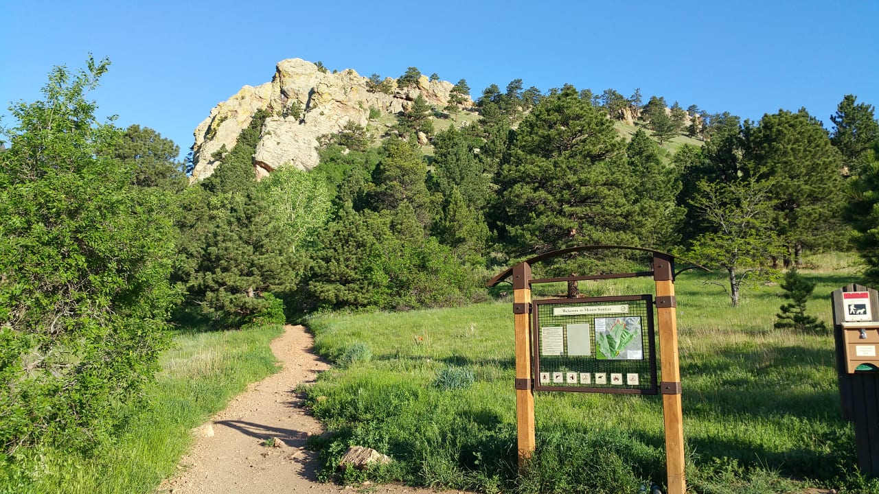 Mount Sanitas Trailhead Boulder Colorado