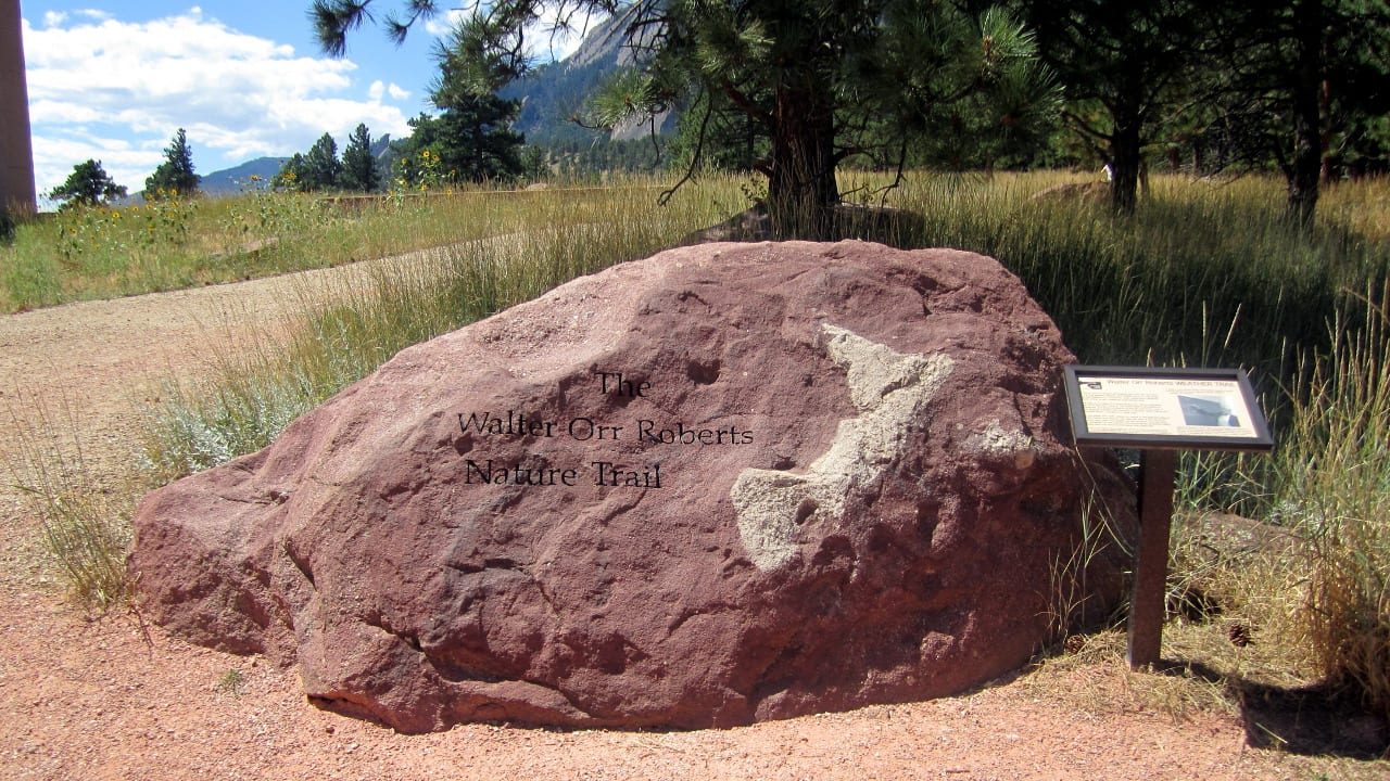 NCAR Walter Orr Roberts Trail Boulder Colorado. 