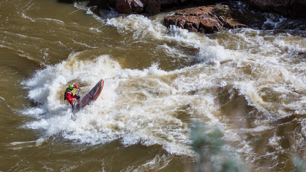 SUP Colorado Whitewater River