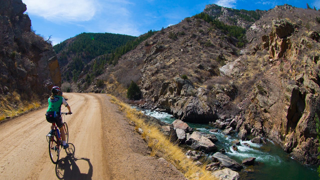 Biking Colorado Trail Waterton Canyon