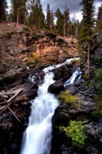 Adams Falls Rocky Mountain National Park