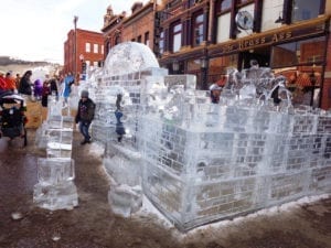 Cripple Creek Ice Fest Ice Castle