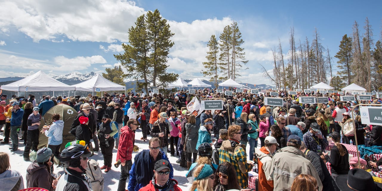 Taste of Vail Mountain Top Picnic