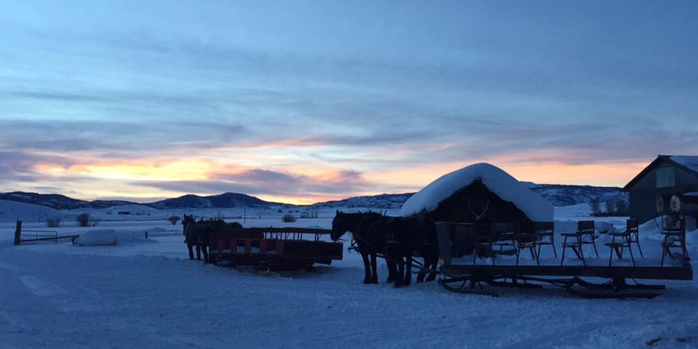 Bar Lazy L Ranch Sleigh Ride Colorado