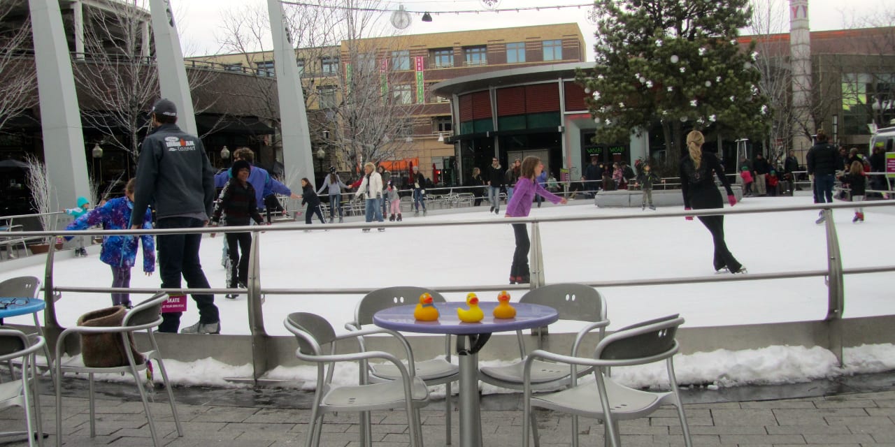 Belmar Ice Rink Ice Skating Lakewood Colorado