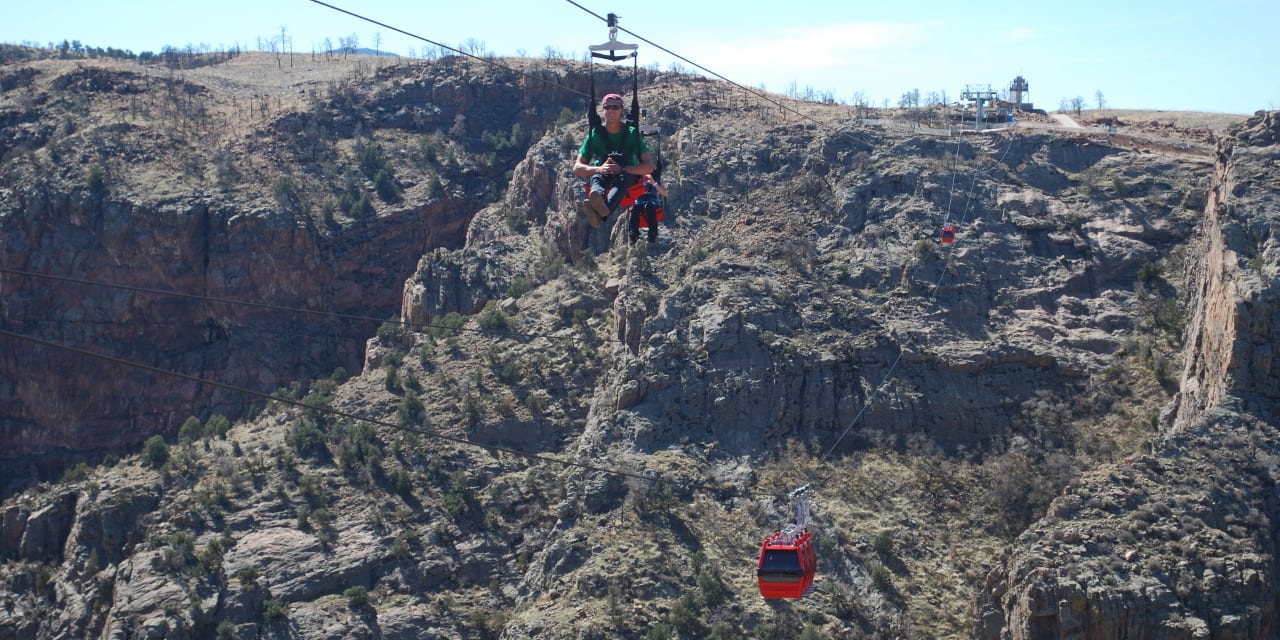 Cloudscraper Zip Line Canon City Colorado