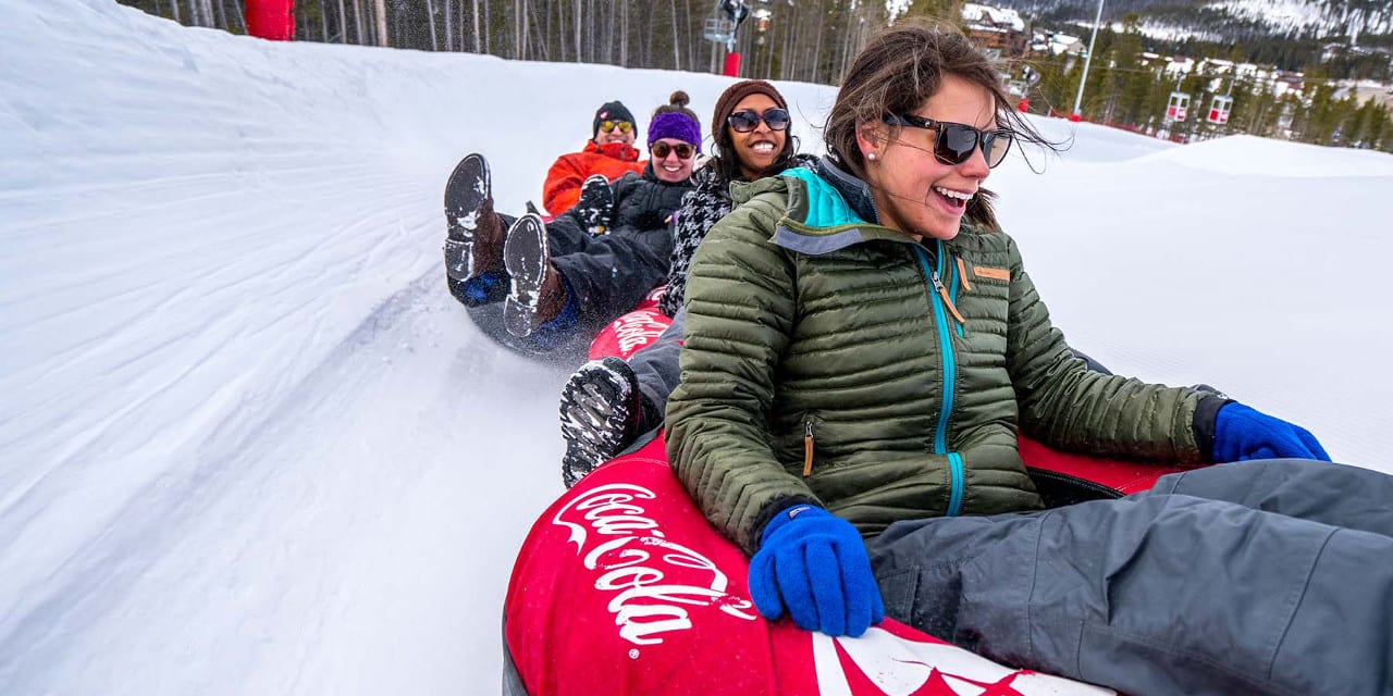 Coca-Cola Tubing Hill Winter Park Colorado