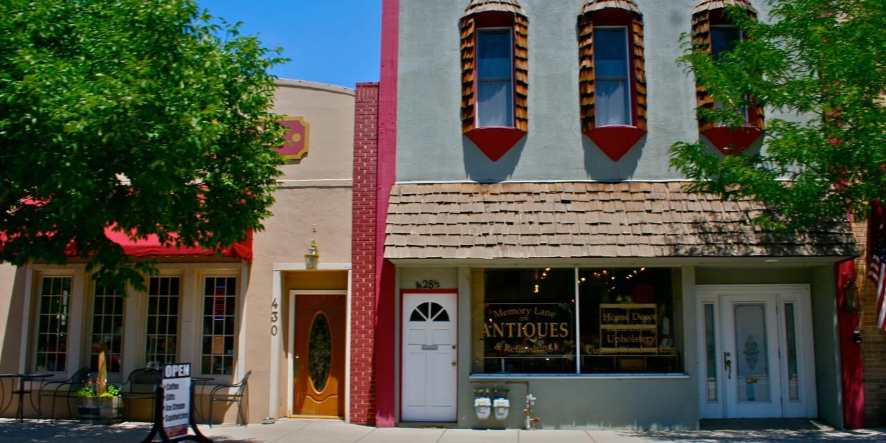 Downtown Windsor Antique Store Colorado