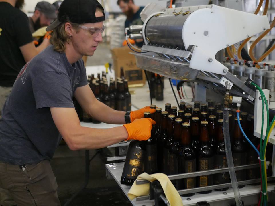Dry Dock Brewery Tour Bottling Aurora Colorado