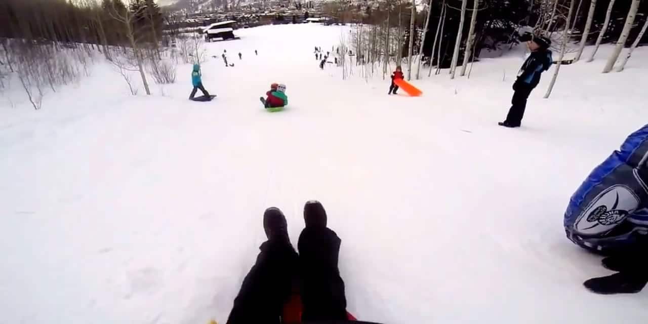 Firecracker Sledding Hill Telluride Colorado