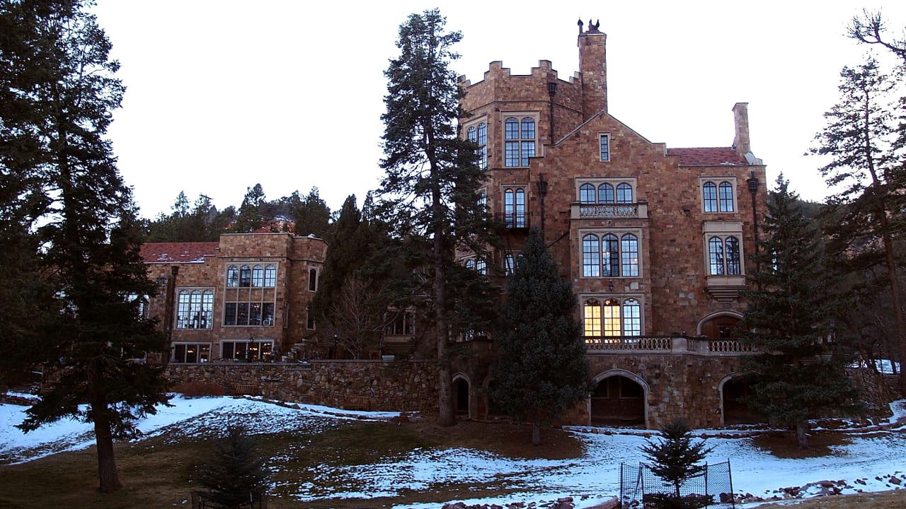 Glen Eyrie Castle Colorado Springs Winter