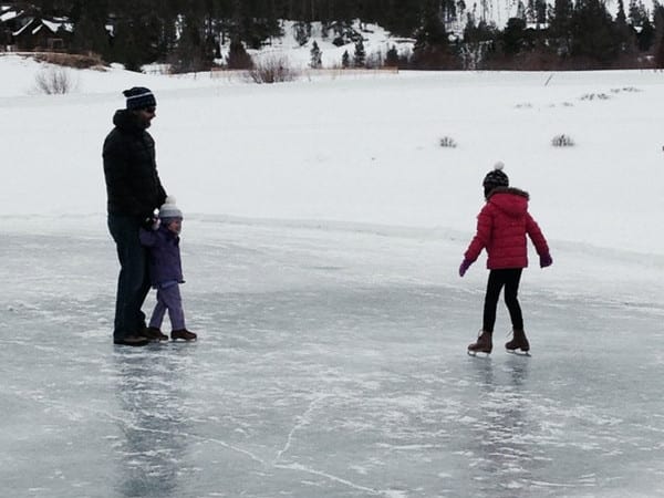Gold Run Nordic Center Ice Skating