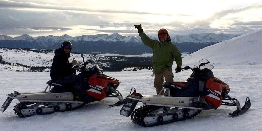 Snowmobile Tour Breckenridge Colorado