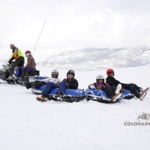 Snowmobile Snow Tubing Keystone Colorado High Country Tours