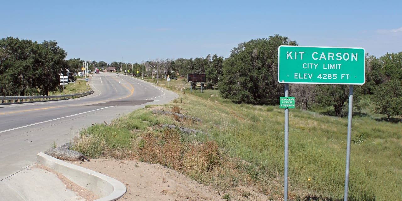 Kit Carson Colorado City Limit