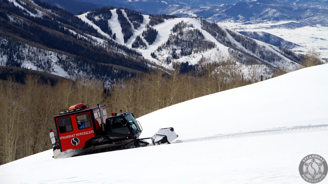 Steamboat Powdercats Snowcat Skiing Colorado