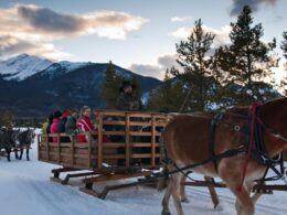 Two Below Zero Dinner Sleigh Ride Frisco Colorado