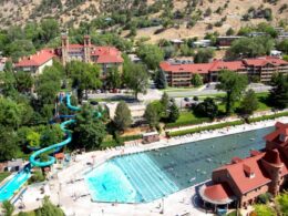 Best Hotels Glenwood Springs Colorado Aerial View