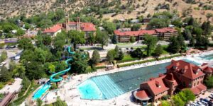 Best Hotels Glenwood Springs Colorado Aerial View