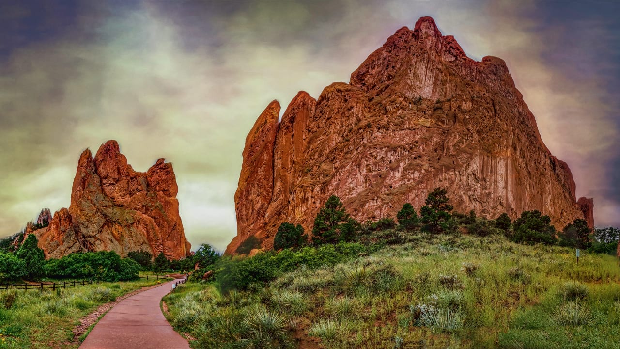 Garden of the Gods Path Colorado Springs