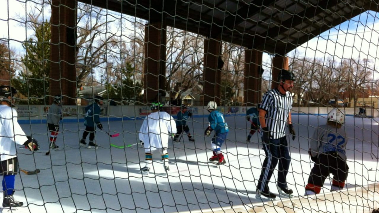Longmont Ice Pavilion Hockey Game